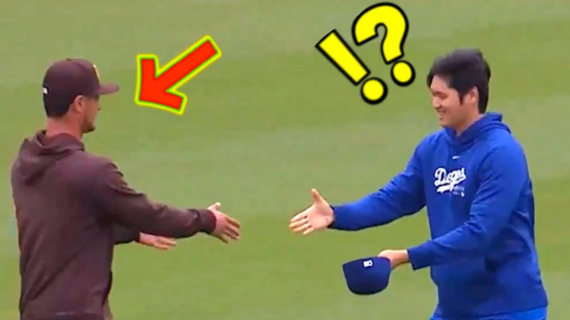 Immédiatement après que Darvish ait salué Otani... « Quel senior cool tu es !! » Même les fans étrangers ne peuvent s'empêcher d'être excités par son geste réconfortant ![MLB]