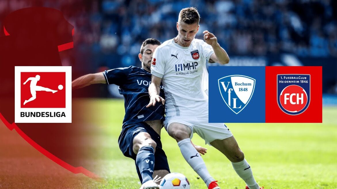 FAITS SAILLANTS |  VfL Bochum contre FC Heidenheim (Bundesliga 2023-24)