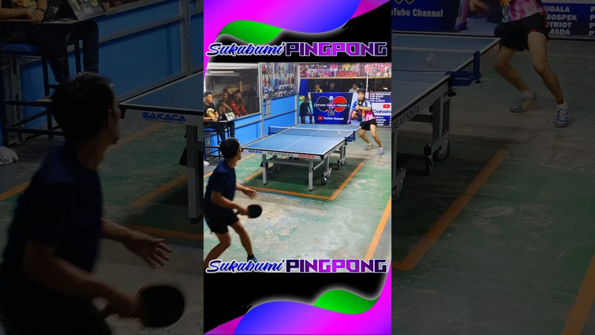 Tennis de table attaque aveugle #pingpongmania #worldtabletennis #tabletennis #shorts