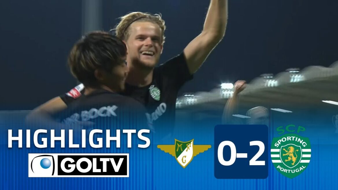 Avec les BUTS de MORITA Y POTE |  Moreirense 0 - 2 Sporting CP |  OBJECTIFS |  Première Ligue portugaise