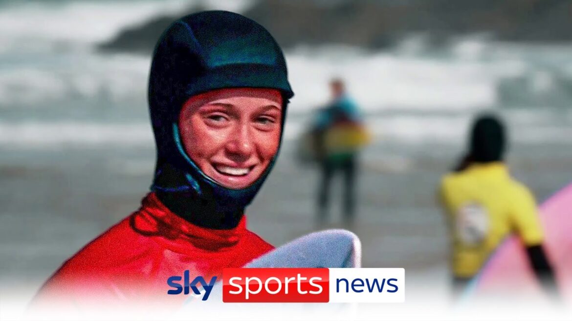 La surfeuse britannique Alys Barton vise une entrée wildcard aux Jeux olympiques de Paris 2024 La surfeuse britannique Alys Barton vise une entrée wildcard aux Jeux olympiques de Paris 2024
