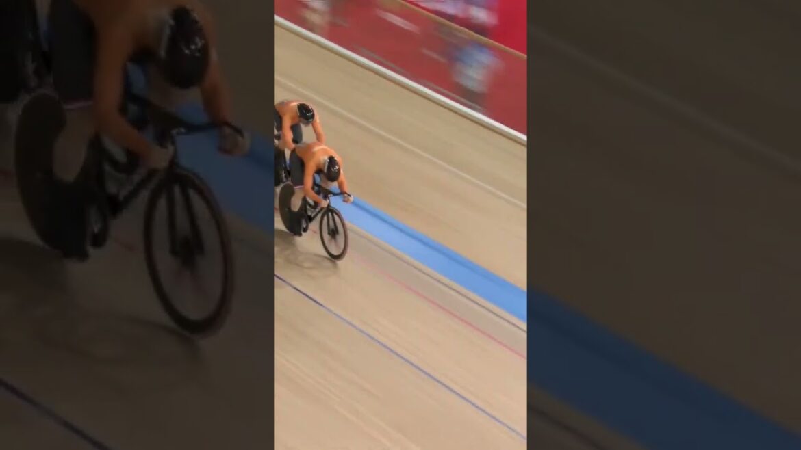 L'or au sprint pour Harrie Lavreysen à Tokyo 2020 |  #shorts #100daystogo