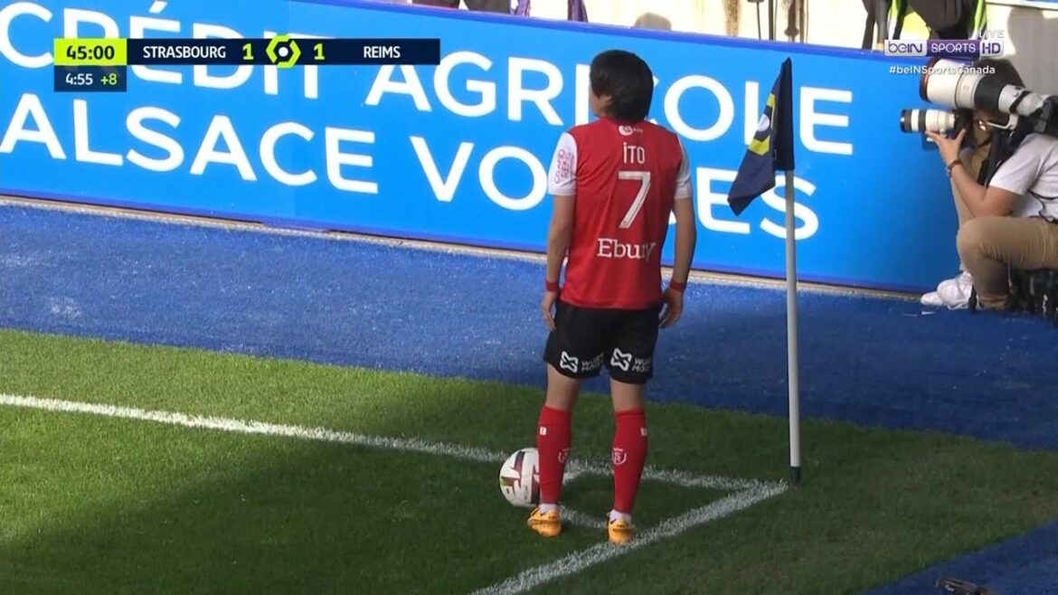 Découvrez le superbe jeu de Junya Ito contre Strasbourg hier soir.