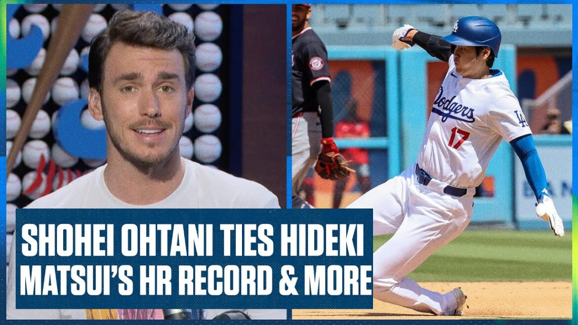 Shohei Ohtani News : égaler le record RH de Hideki Matsui et dépasser son rythme de MVP 2023