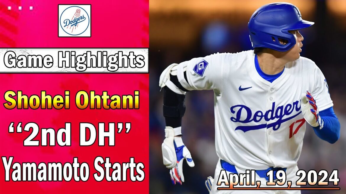 Dodgers - [Shohei Otani] Commence en « 2e DH » | [Yoshinobu Yamamoto] Faits saillants des démarrages (19/04/2024)