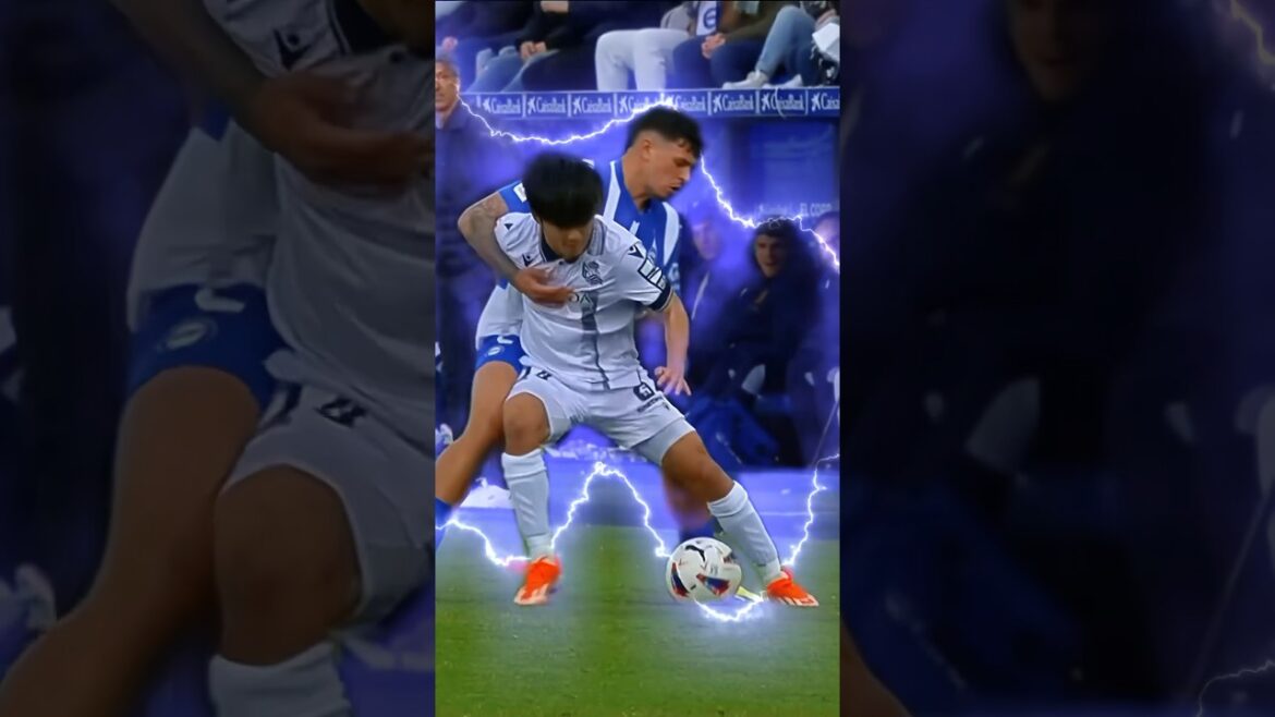 Blue Lock dans la vraie vie 🔵🔒 - Takefusa Kubo - Asian Tekkers