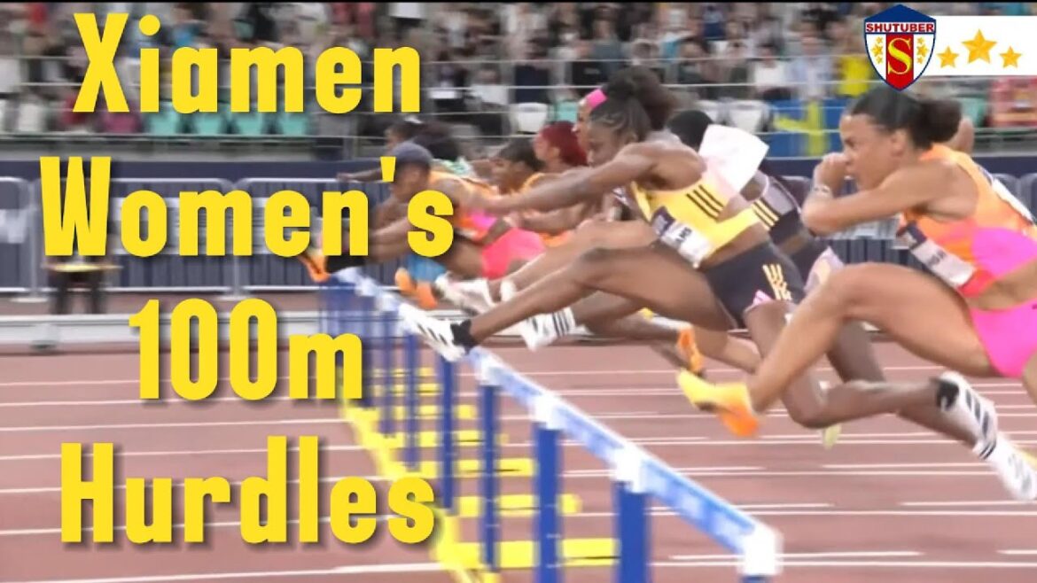 100 m haies femmes Xiamen 2024 Ligue de Diamant