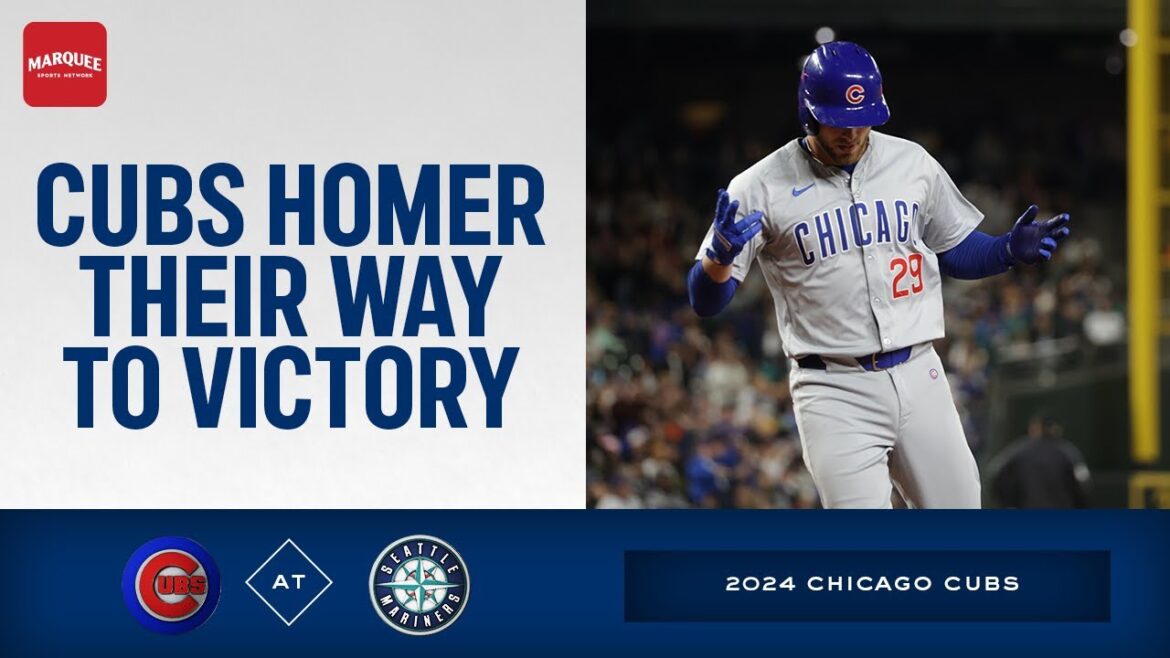 RÉCAPITULATIF : Les Cubs Homer sur leur chemin pour gagner à Seattle