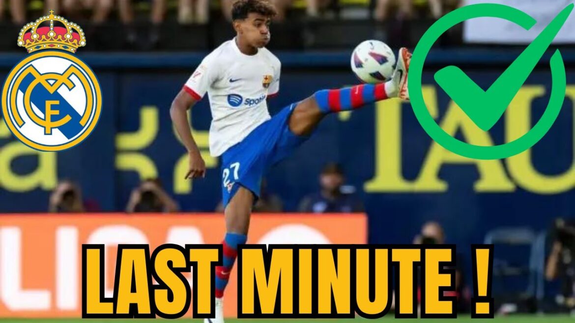 DERNIÈRE MINUTE / PERSONNE NE L'ATTENDAIT / ACTUALITÉS DU REAL MADRID AUJOURD'HUI