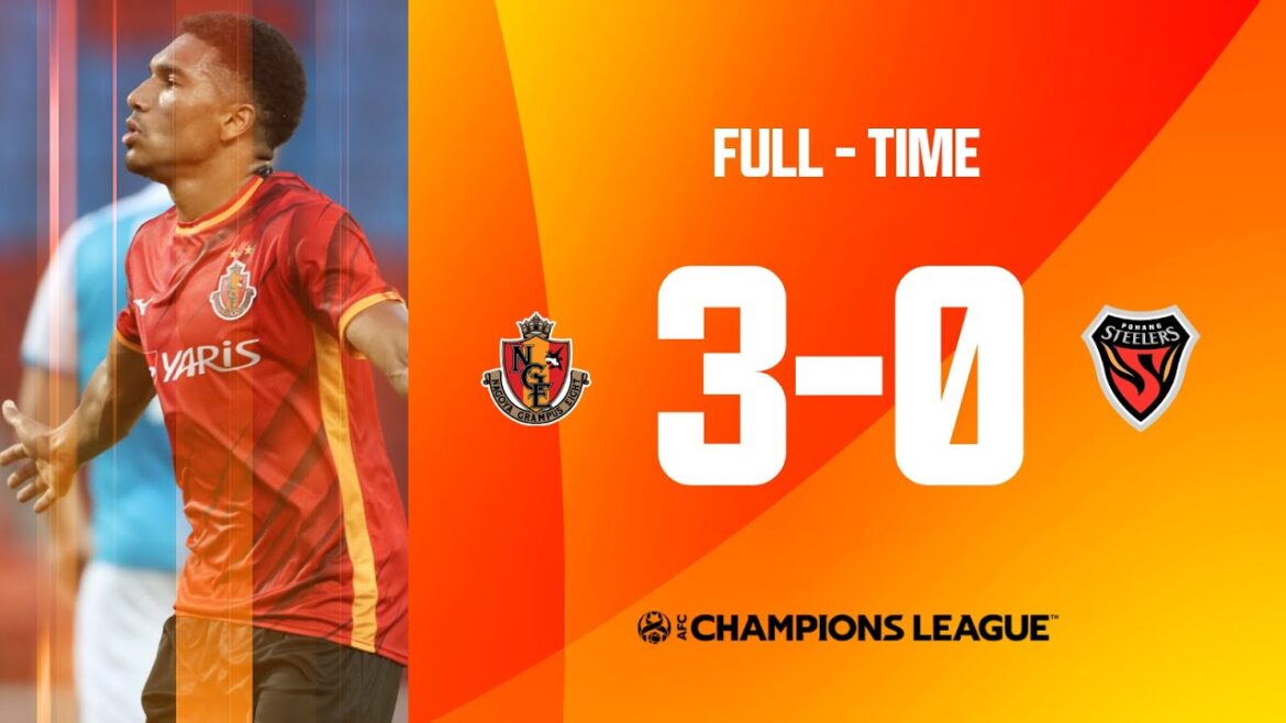 #ACL2021 - Groupe G |  Nagoya Grampus (JPN) 3 - 0 FC Pohang Steelers (KOR)