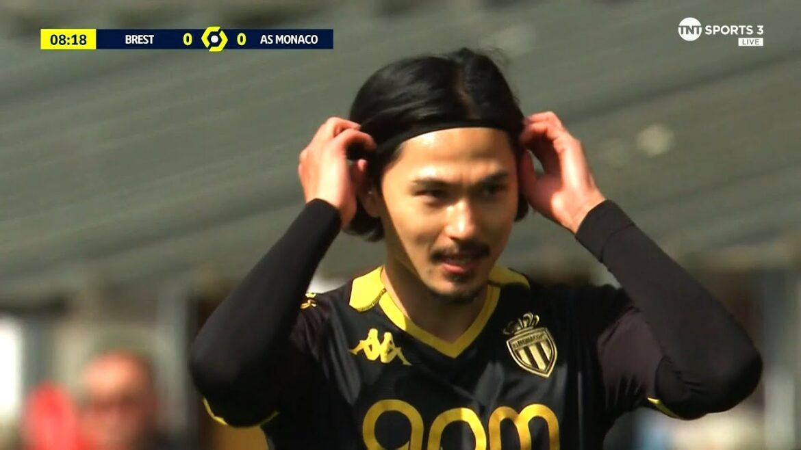 Quand Takumi Minamino a réalisé un superbe match contre Brest.