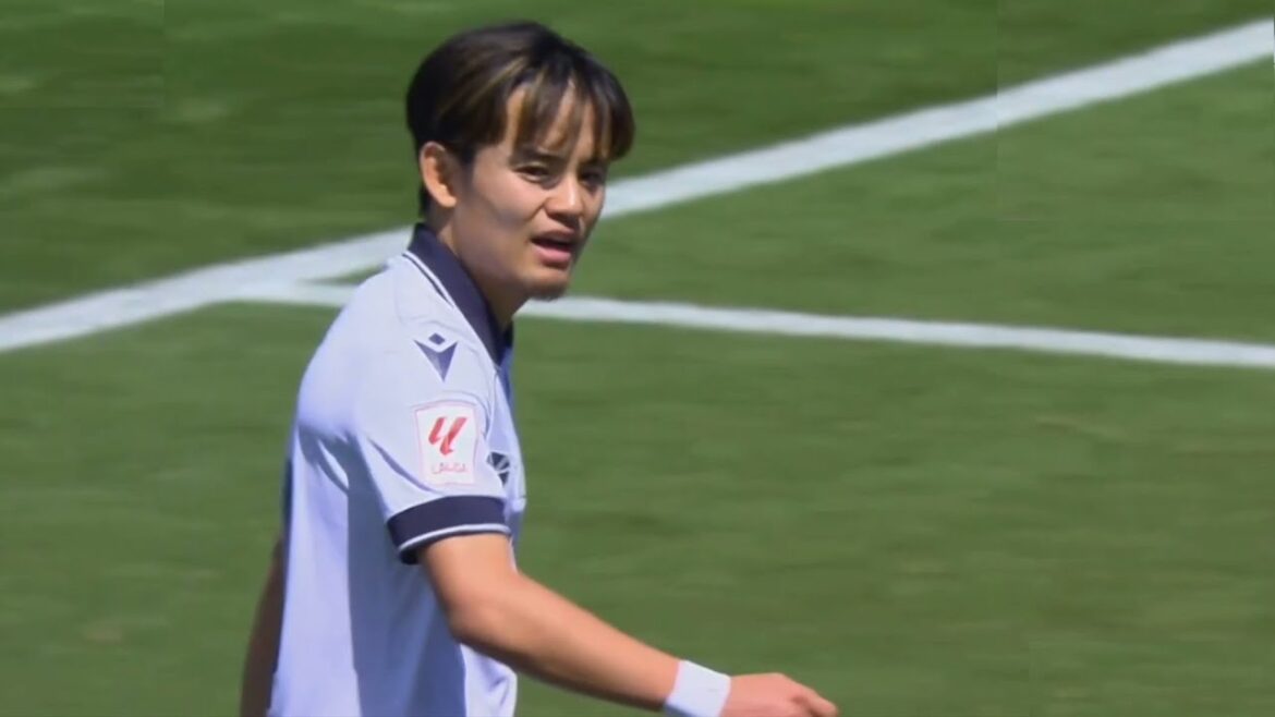 C'est ce qui se passe lorsque Takefusa Kubo entre en jeu contre Getafe.