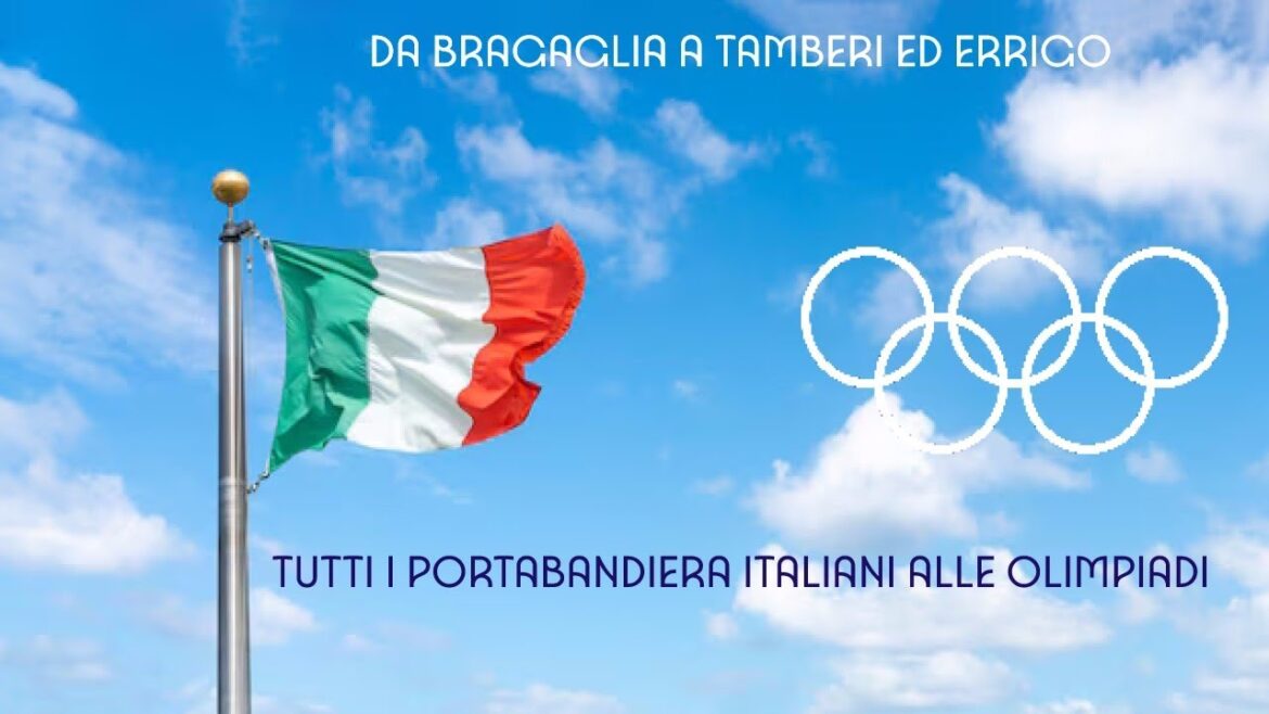 Porte-drapeaux TAMBERI et ERRIGO à Paris 2024 : voici tous les porte-drapeaux italiens aux JO
