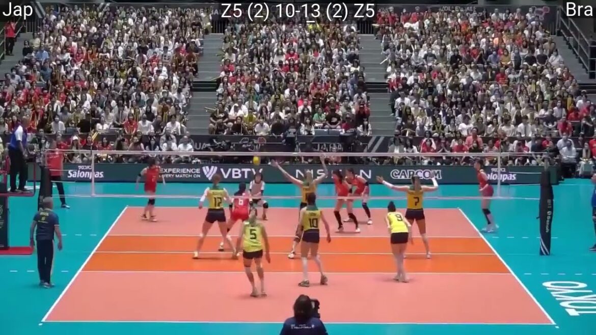 Volleyball Brésil Rosamaria Montibeller étonnante au Brésil - Japan Volleyball