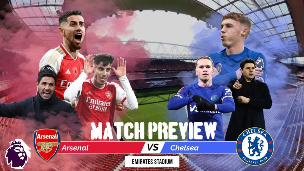 CHELSEA PEUT-IL METTRE FIN AUX ESPOIRS DE TITRE D'ARSENAL ?  Tout ce que vous devez savoir avant Arsenal contre Chelsea