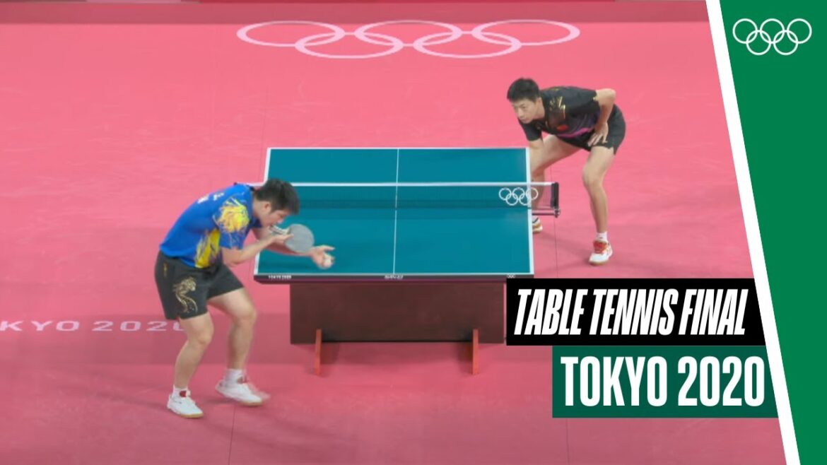 🇨🇳🆚🇨🇳 Tennis de table simple messieurs 🏓 |  Tokyo 2020 |  Finales condensées