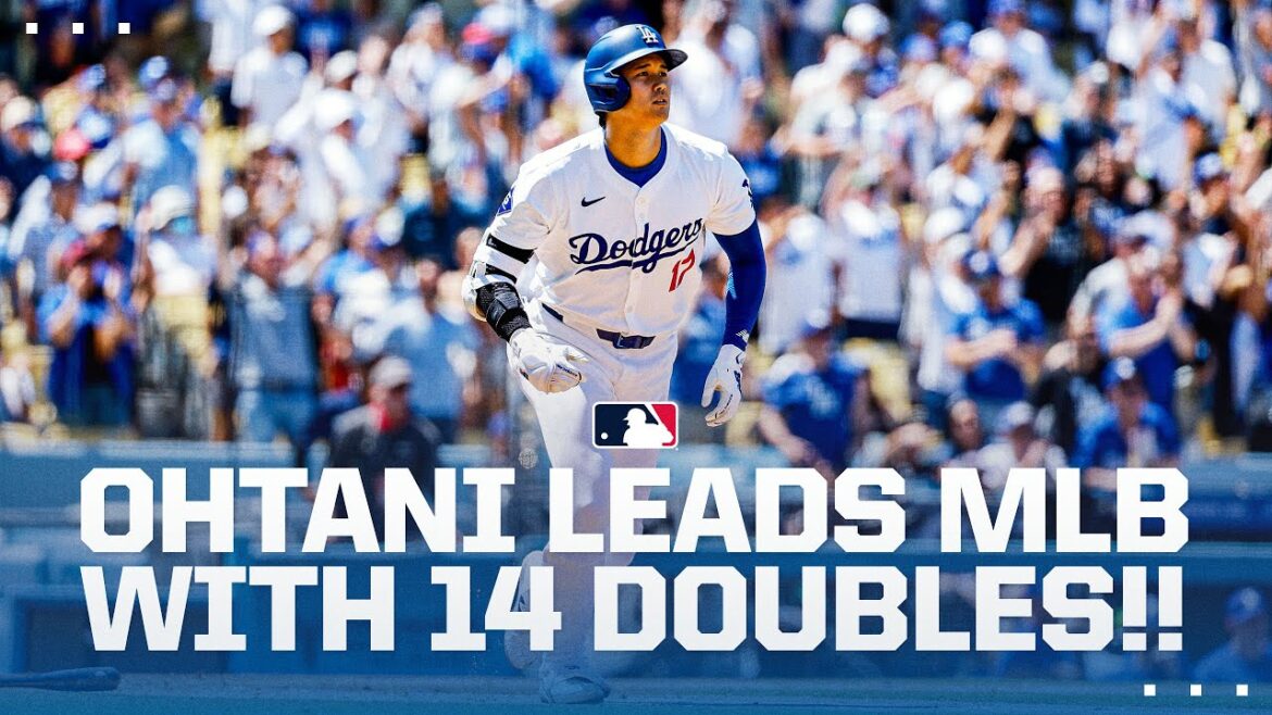 Shohei Ohtani démarre HOT avec 14 doubles pour mener la MLB 🔥 | Faits saillants de Shohei Ohtani