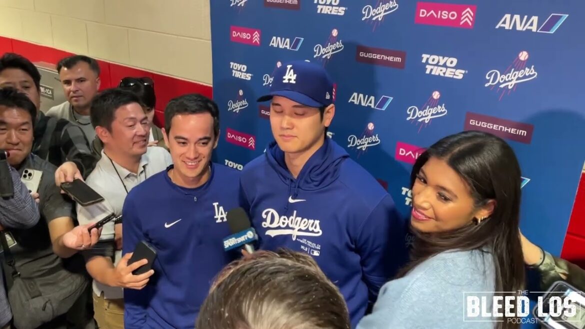 Avant-match des Dodgers : Shohei Ohtani discute de son énorme home run à Washington, de son déplacement à Toronto et plus