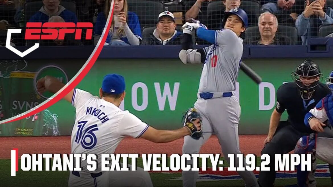 Le single RBI de Shohei Ohtani a été la balle la plus durement touchée TOUTE LA SAISON |  ESPN MLB