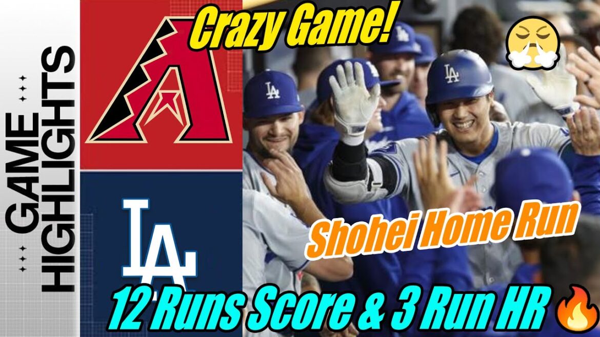 Dodgers contre Diamondbacks [TODAY] 29 avril 2024 |  Faits saillants du jeu |  Je ne peux pas arrêter la saison 2024 du MVP Trio 💥