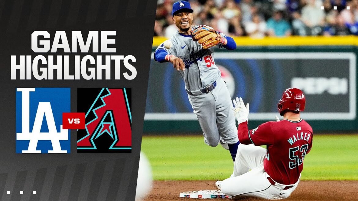 Faits saillants du match Dodgers contre D-backs (29/04/24) |  Faits saillants de la MLB