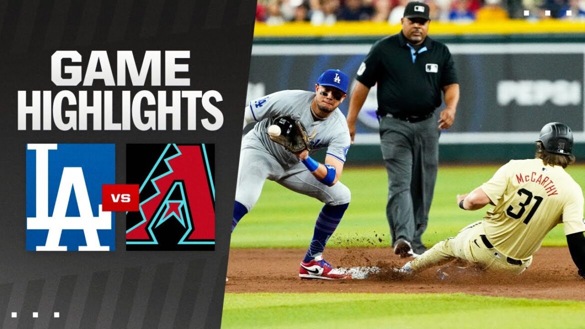 Faits saillants du match Dodgers contre D-backs (30/04/24) |  Faits saillants de la MLB