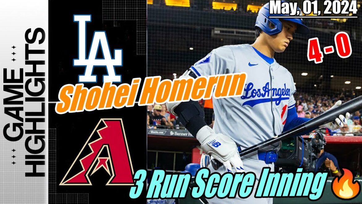 LA Dodgers contre AZ D-backs [TODAY] Faits saillants |  01/05/2024 |  Shohei Ohtani Home Run Ball Controverse