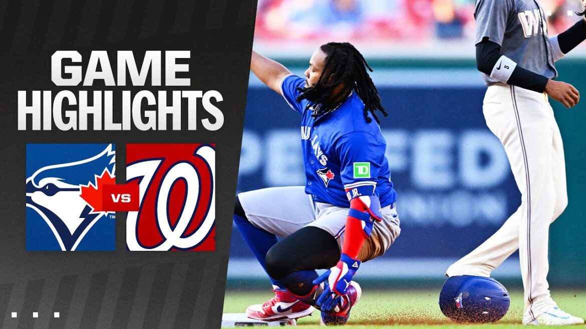 Faits saillants du match Blue Jays contre Nationals (03/05/24) |  Faits saillants de la MLB