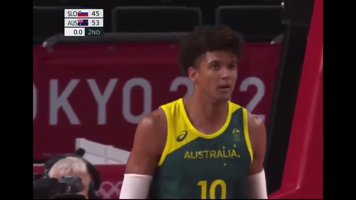 Matisse Thybulle avec le INSANE Dunk🤯🤯 Slovénie vs Australie Médaille de bronze en basket-ball aux Jeux olympiques de Tokyo