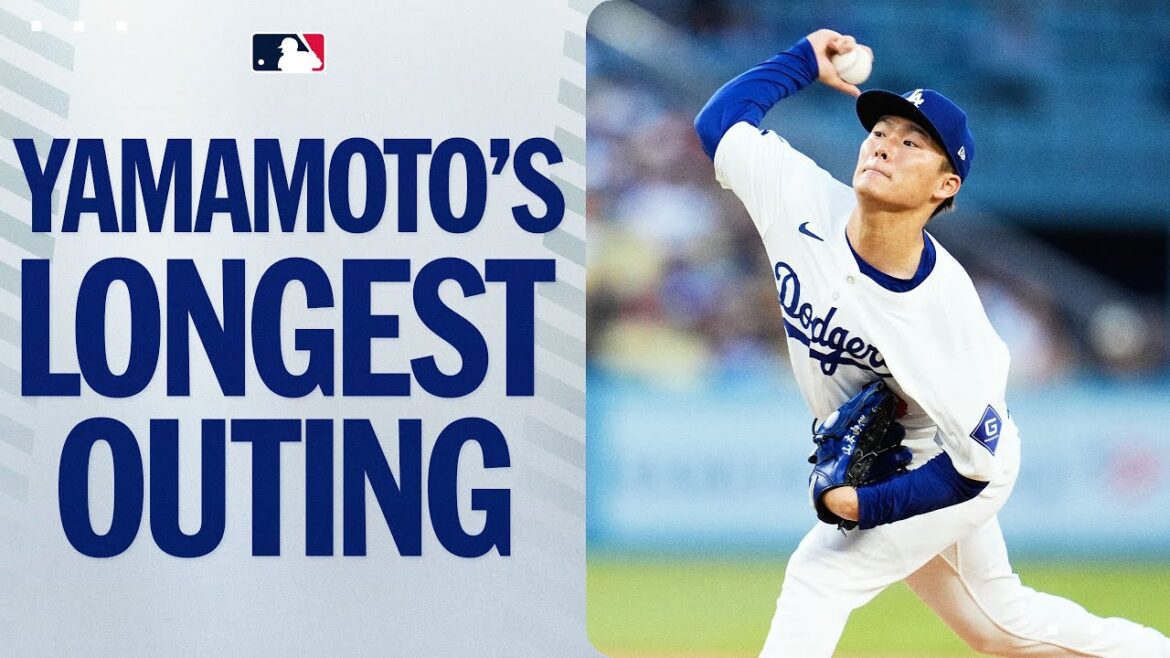 Yoshinobu Yamamoto accorde 8 manches pour les Dodgers !