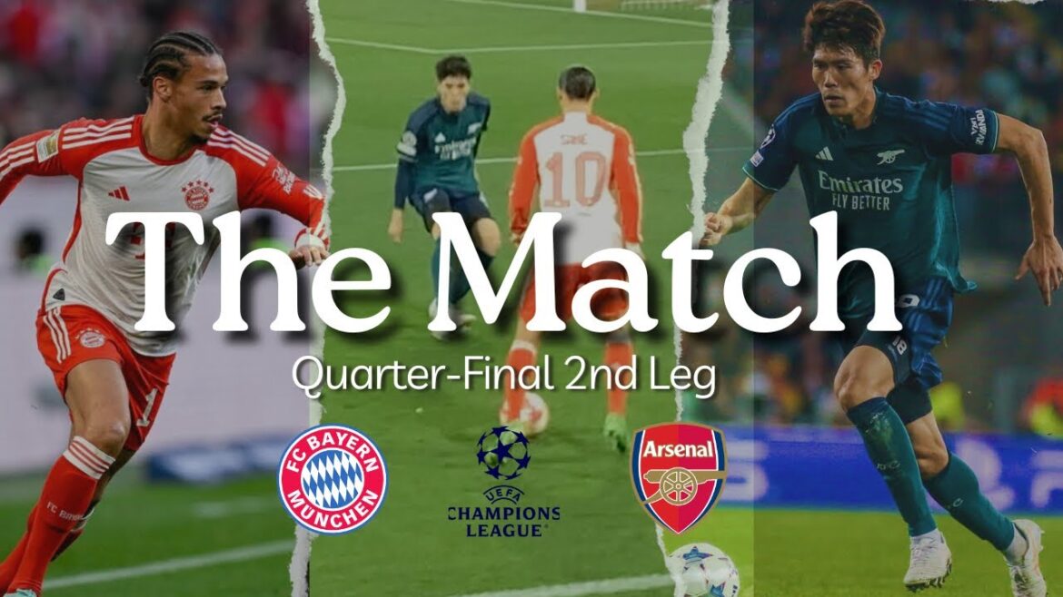 [Vidéo sur site]UCL Bayern✖︎Arsenal Sane✖︎La bataille acharnée de Tomiyasu à nouveau