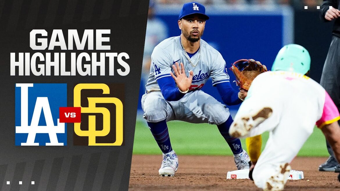 Faits saillants du match Dodgers contre Padres (10/05/24) |  Faits saillants de la MLB