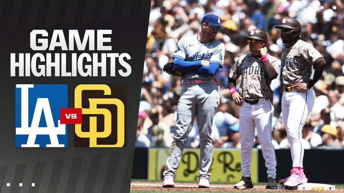 Faits saillants du match Dodgers contre Padres (12/05/24) |  Faits saillants de la MLB