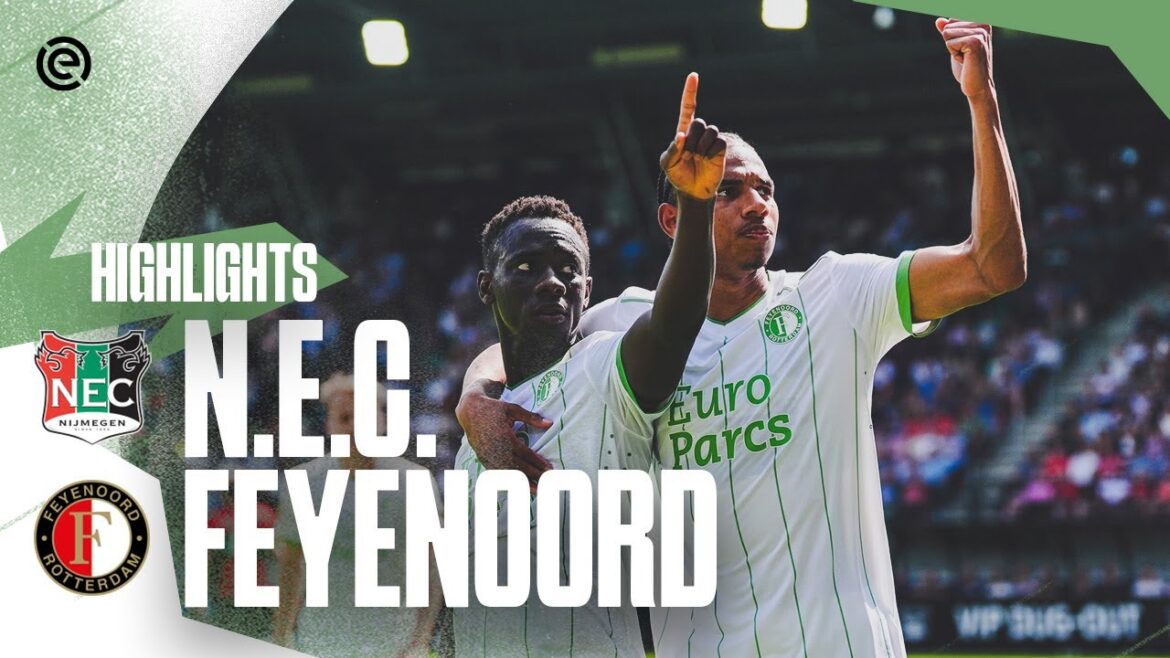 GAGNEZ À L'EXTÉRIEUR !  💪 |  Faits marquants NEC - Feyenoord |  Eredivisie 2023-2024