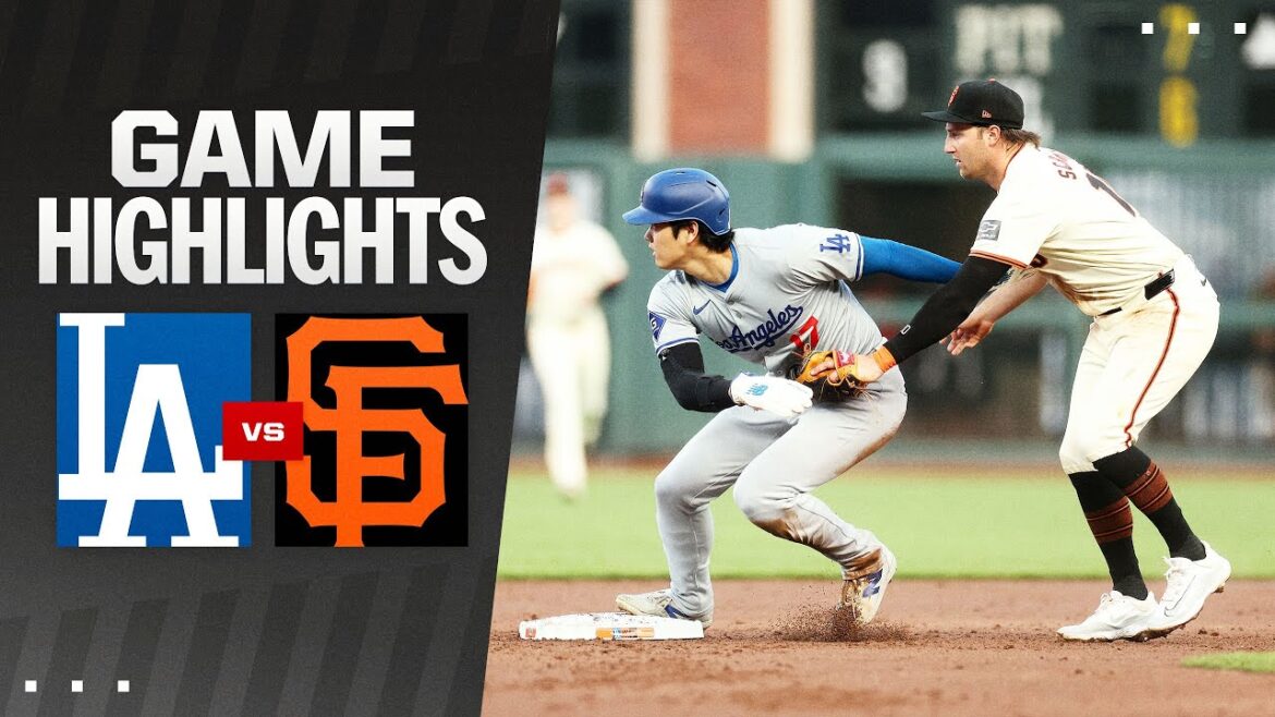 Faits saillants du match Dodgers contre Giants (13/05/24) |  Faits saillants de la MLB