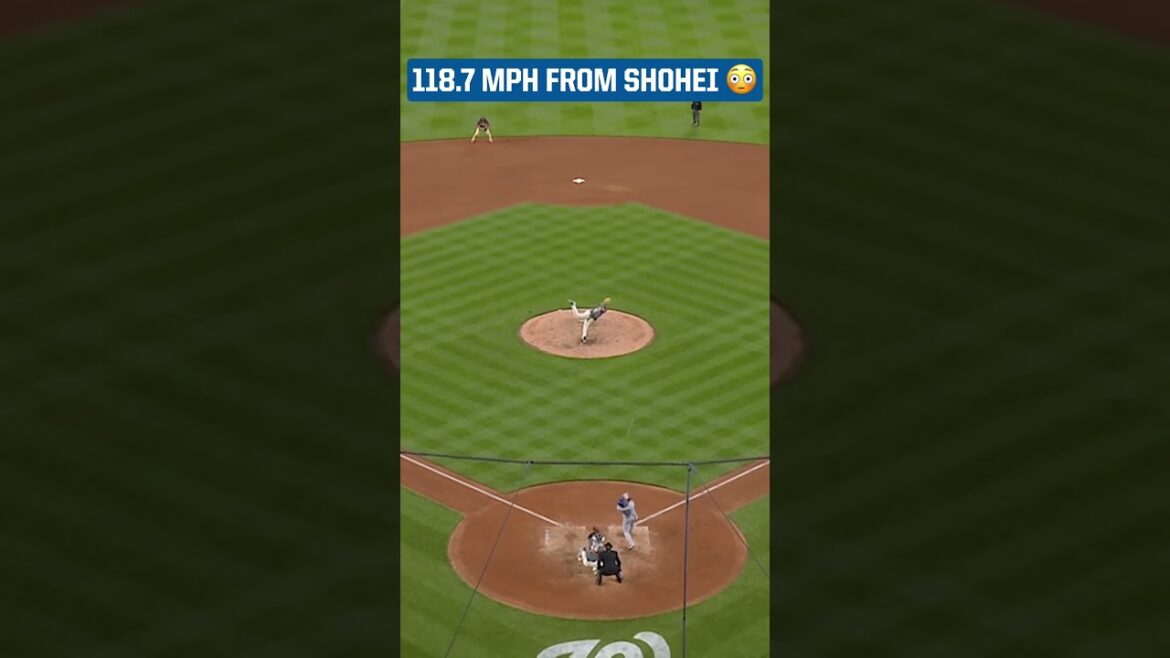 Le circuit de Shohei Ohtani a été frappé à 2 MPH plus fort que le deuxième coup le plus dur 👀