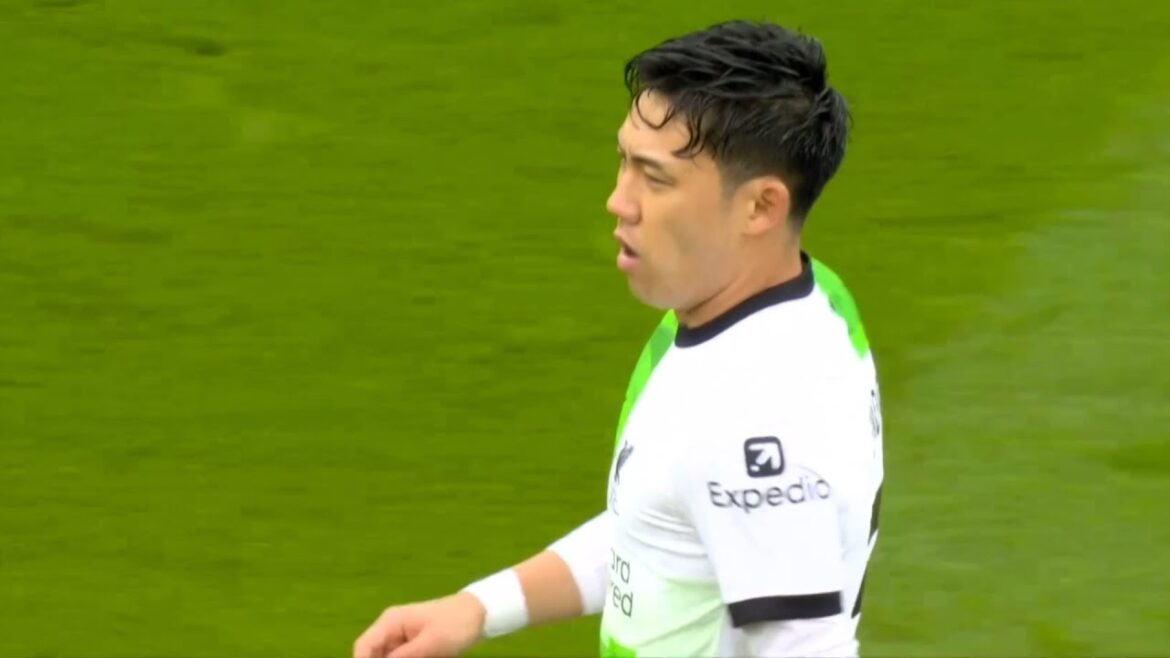 C'est ce qui se passe lorsque Wataru Endo devient sérieux contre Aston Villa