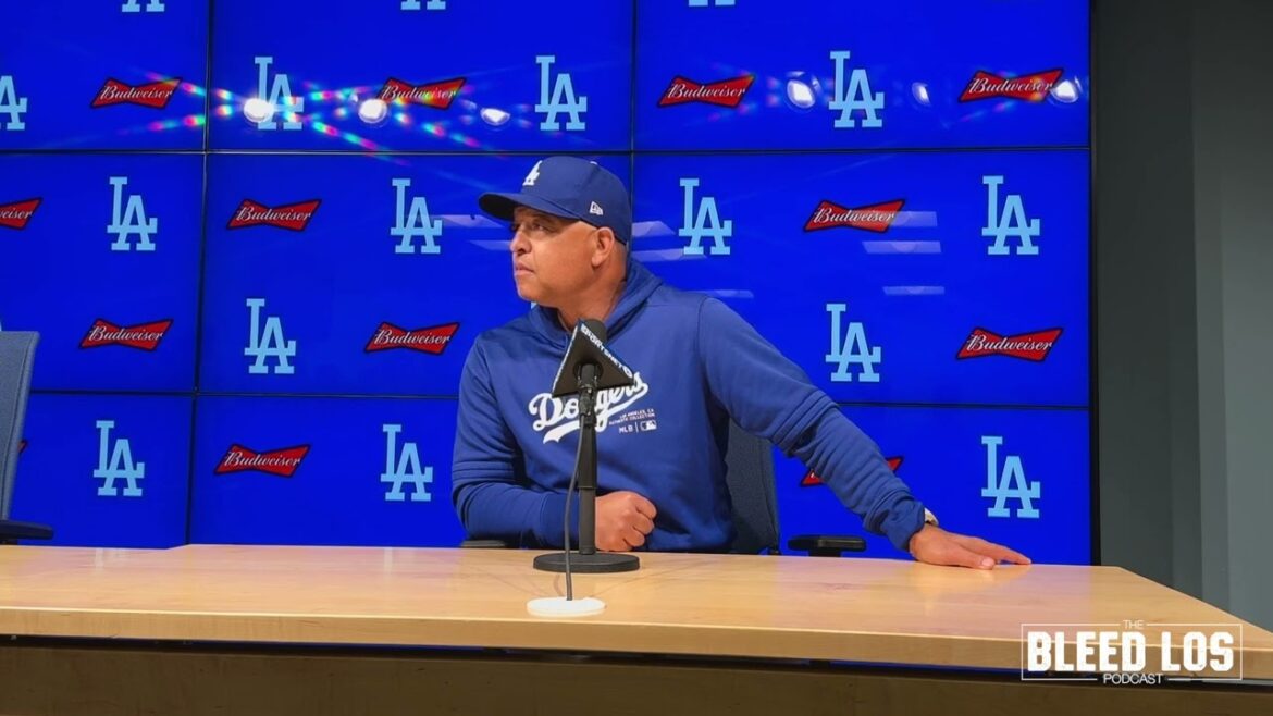 Avant-match des Dodgers : Dave Roberts discute de Shohei Ohtani Bobblehead, de la mise à jour sur les blessures d'Emmet Sheehan et plus
