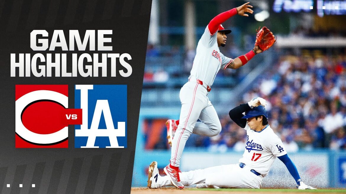 Faits saillants du match Reds contre Dodgers (16/05/24) |  Faits saillants de la MLB