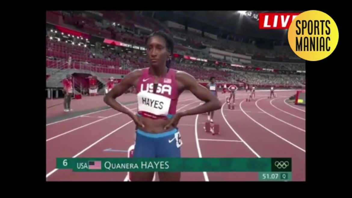400 m femmes, demi-finale 1 aux Jeux olympiques de Tokyo