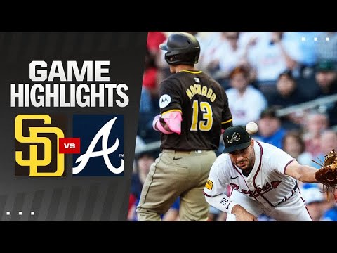 Faits saillants du match Padres contre Braves (19/05/24) | Faits saillants de la MLB Faits saillants du match Padres contre Braves (19/05/24) | Faits saillants de la MLB