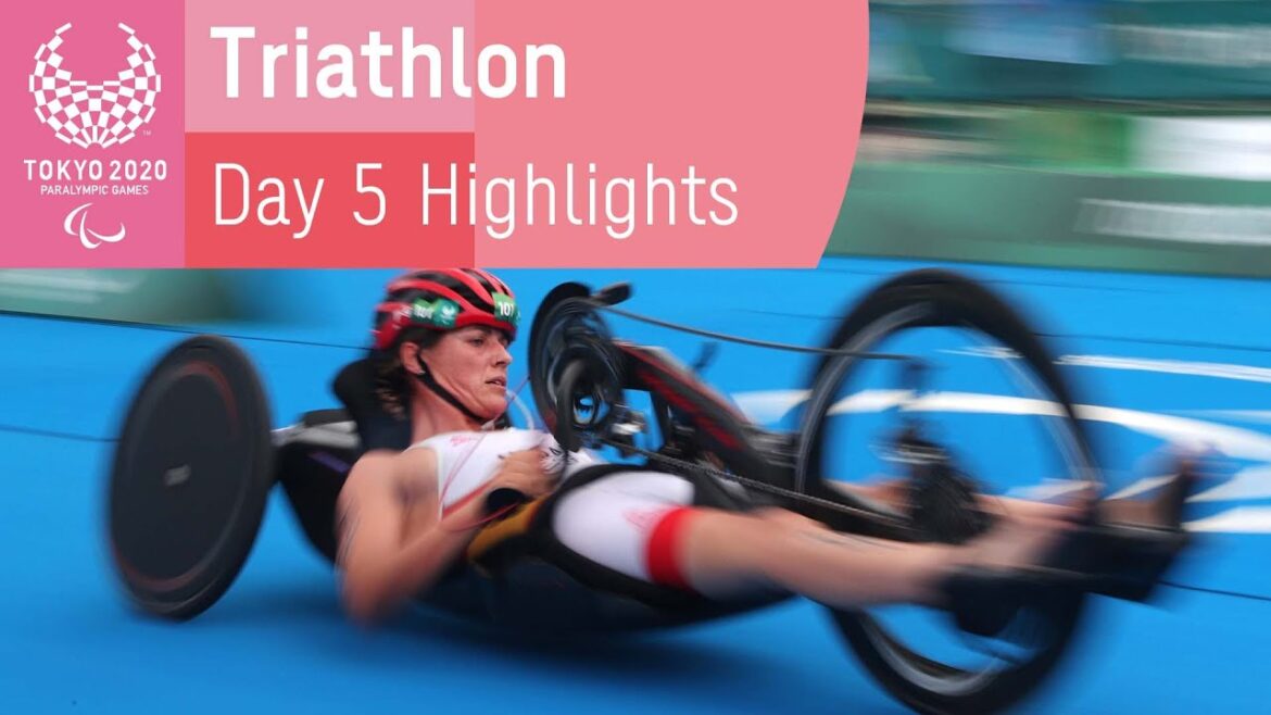 Faits saillants du triathlon |  Jour 5 |  Jeux Paralympiques de Tokyo 2020