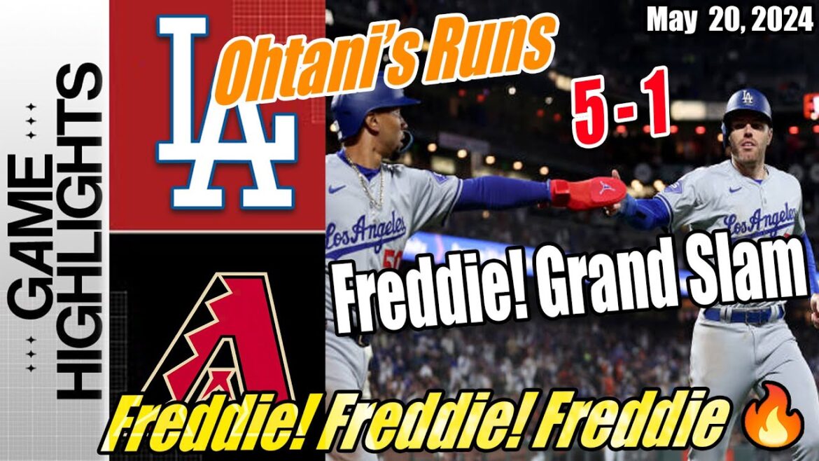 Dodgers contre Diamondbacks [OMG!!! FreeMan Grand Slam] |  Faits saillants du jeu 20/05/24 |  Kiké l'attache !