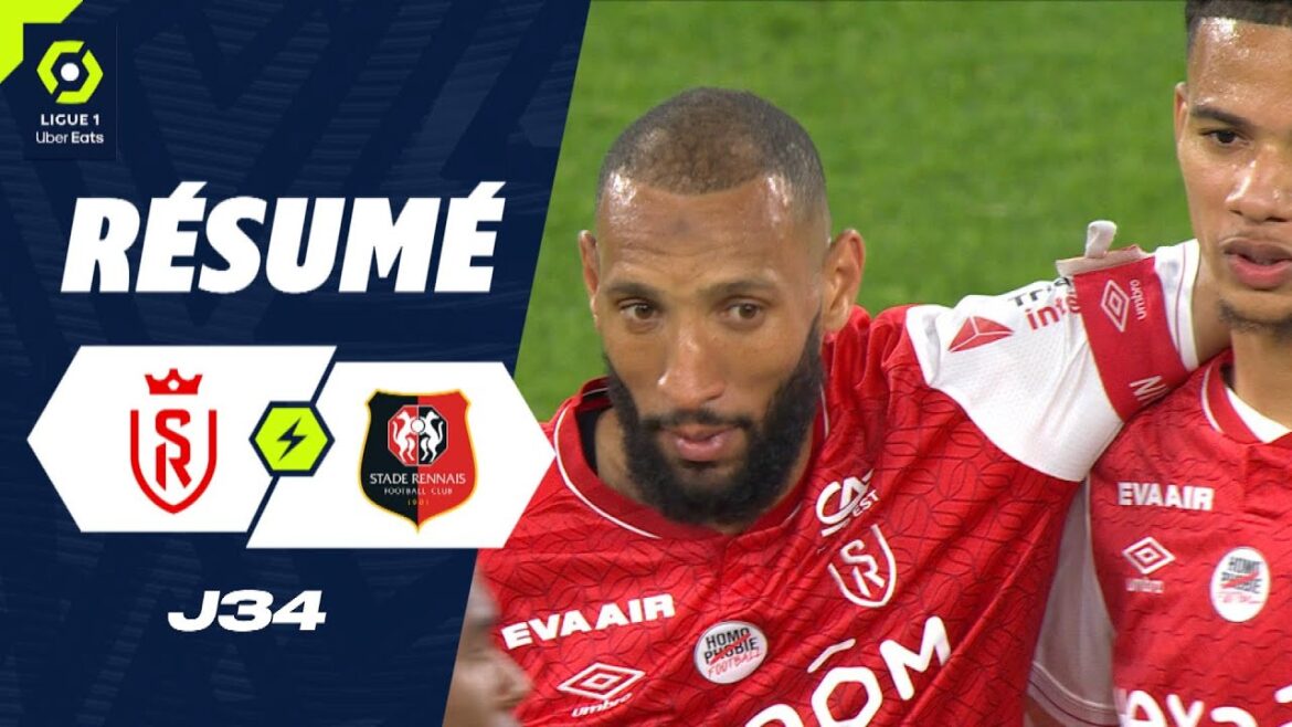 STADE DE REIMS - STADE RENNAIS FC (2 - 1) - Résumé - (SdR - SRFC) / 2023-2024