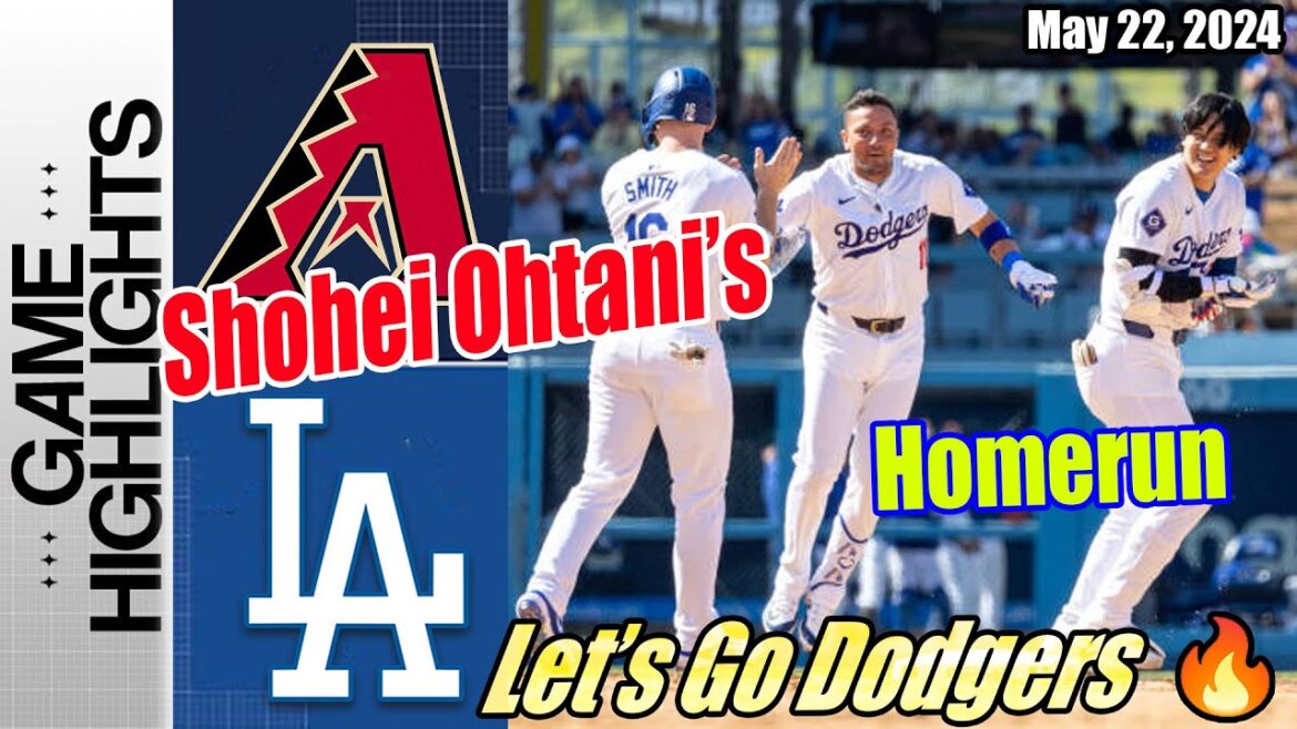 Dodgers contre D-Backs [TODAY] Faits saillants (22/05/24) |  Le retour de Shohei Ohtani 🔥 Go Homerun 😱