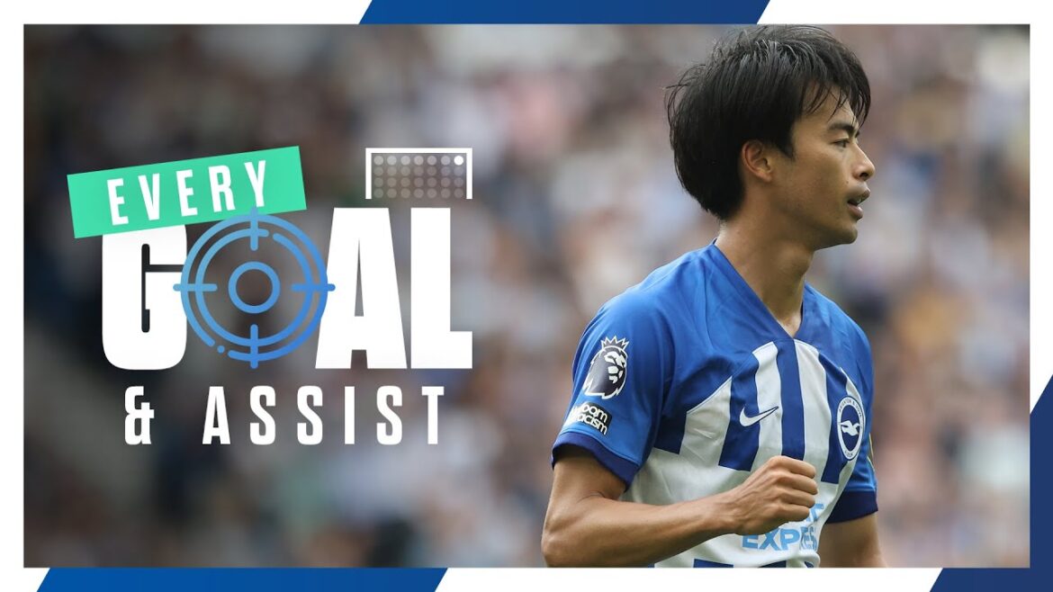 Kaoru Mitoma |  Chaque but et passe décisive 2023/24 🇯🇵