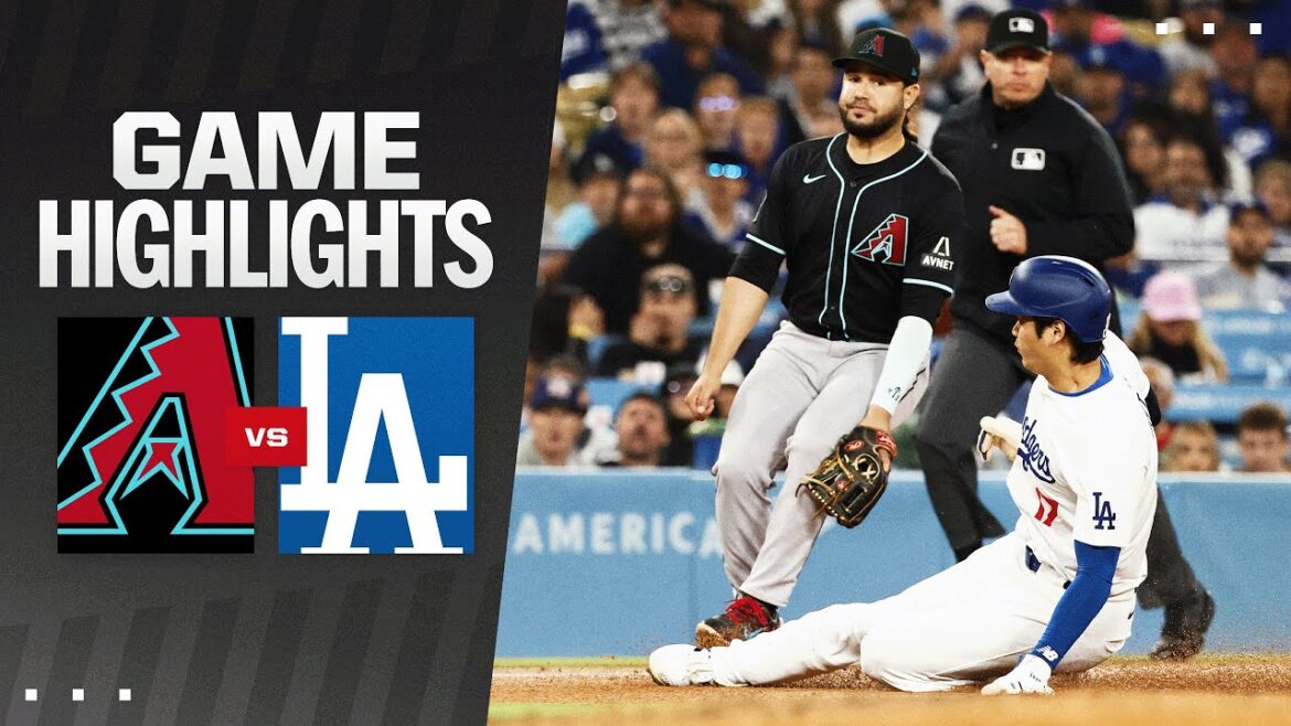 Faits saillants du match D-backs contre Dodgers (21/05/24) |  Faits saillants de la MLB