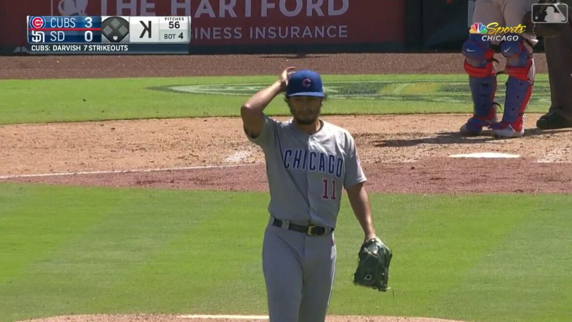 Yu Darvish K’s 14 en 6 images sans but Yu Darvish K's 14 en 6 images sans but