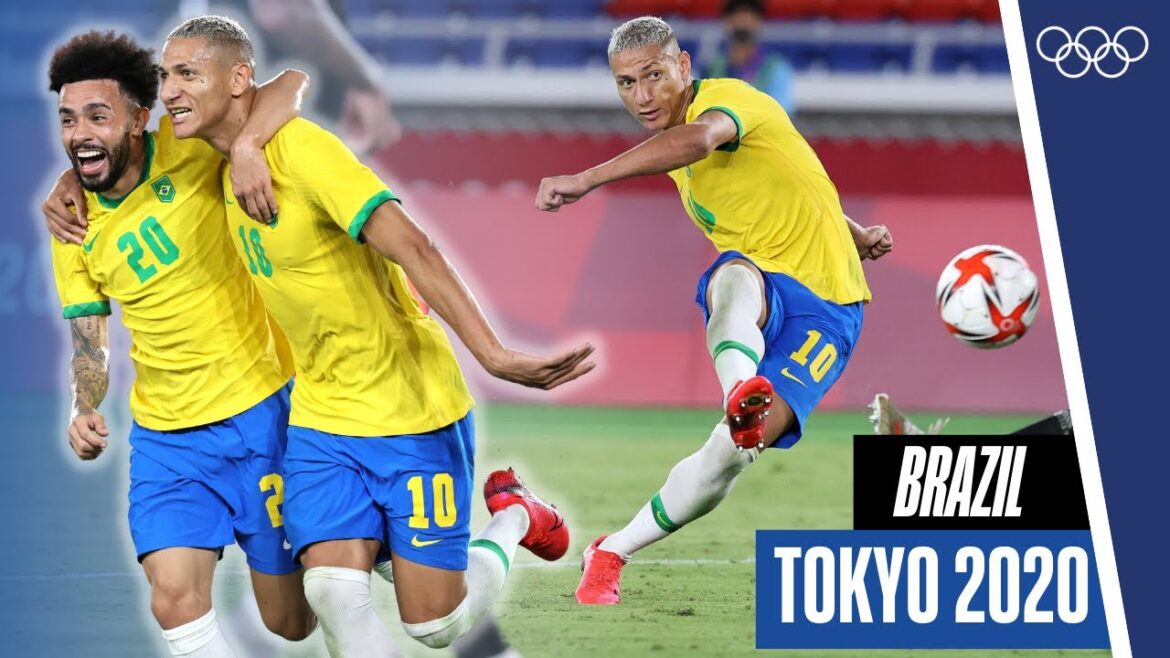 Quelle finition !  🔥 Chaque but du Brésil à Tokyo 2020 🇧🇷⚽️