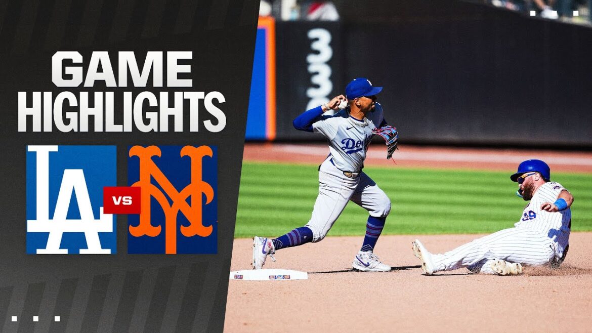 Faits saillants du match 1 des Dodgers contre les Mets (28/05/24) |  Faits saillants de la MLB